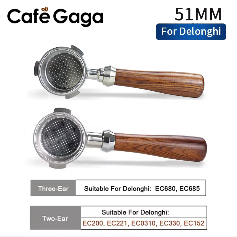 Delonghi Espresso Dedica 685 - Бездонный портафильтр 51 мм для кофемашин