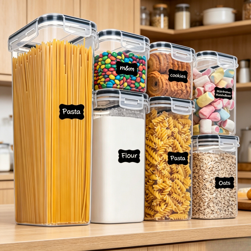 Food Storage Jar Set - Набор из 7 контейнеров для хранения