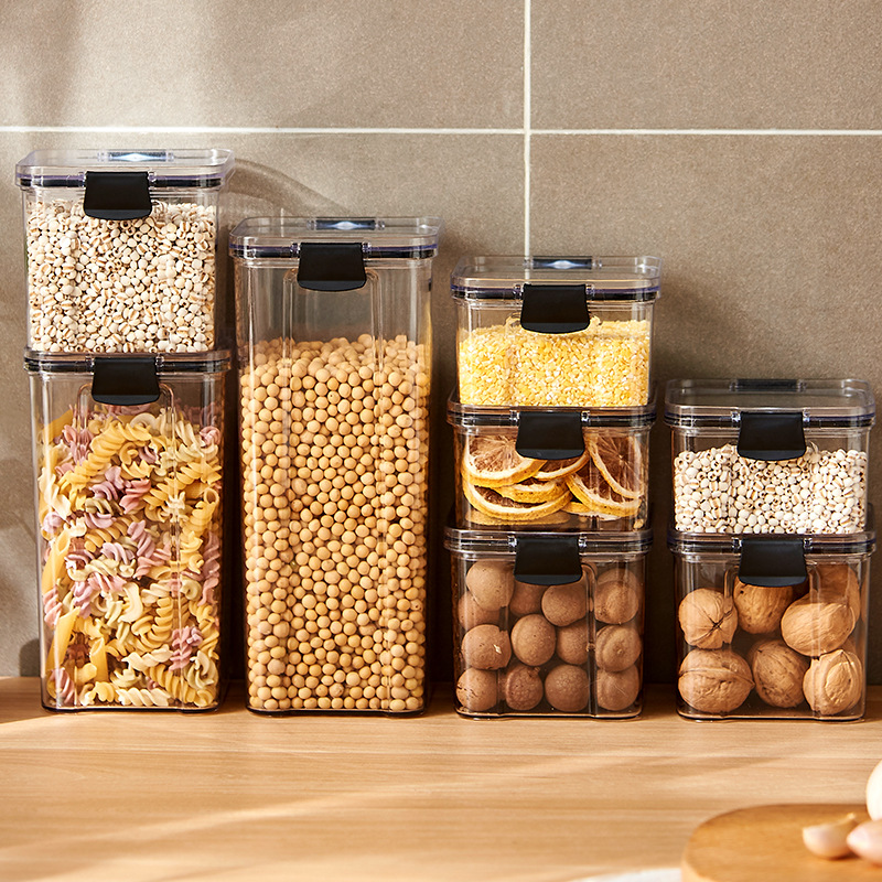Food Storage Jar Set - Набор герметичных контейнеров для хранения круп