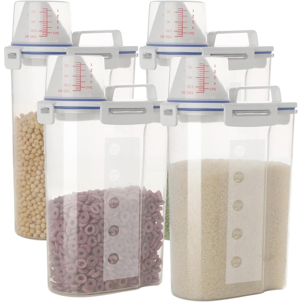 Food Storage No Plastic - Набор из 4 герметичных контейнеров для