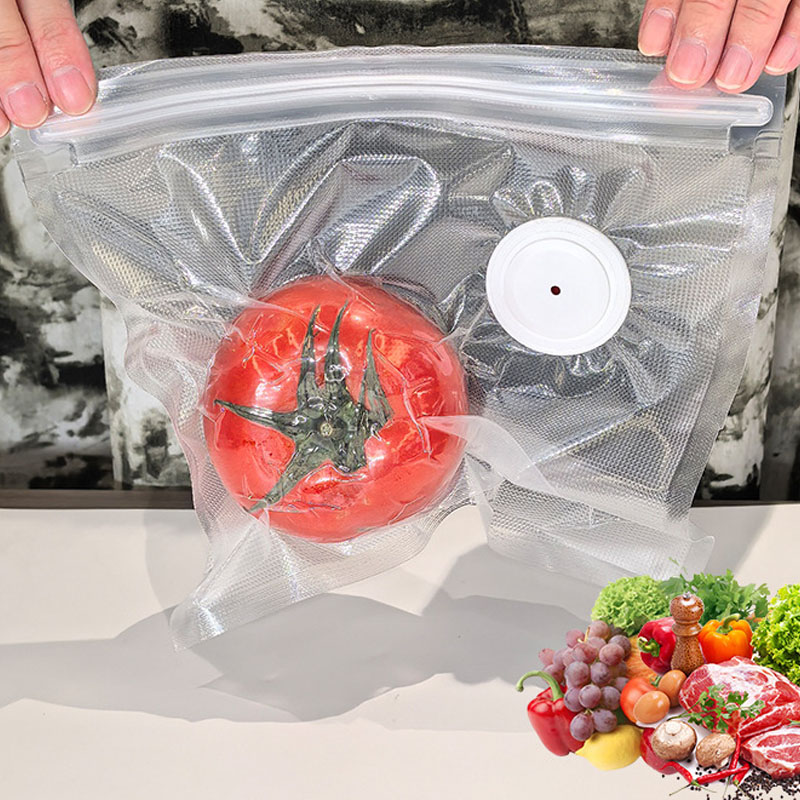Food Storage Vacuum Pump - Улучшенная версия: набор вакуумных пакетов для