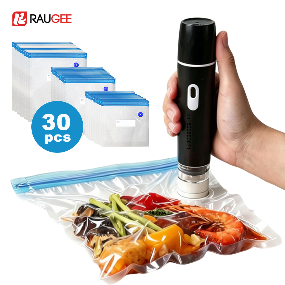 Food Storage Vacuum Pump - Электрический вакуумный насос-упаковщик, перезаряжаемый, автоматический, с