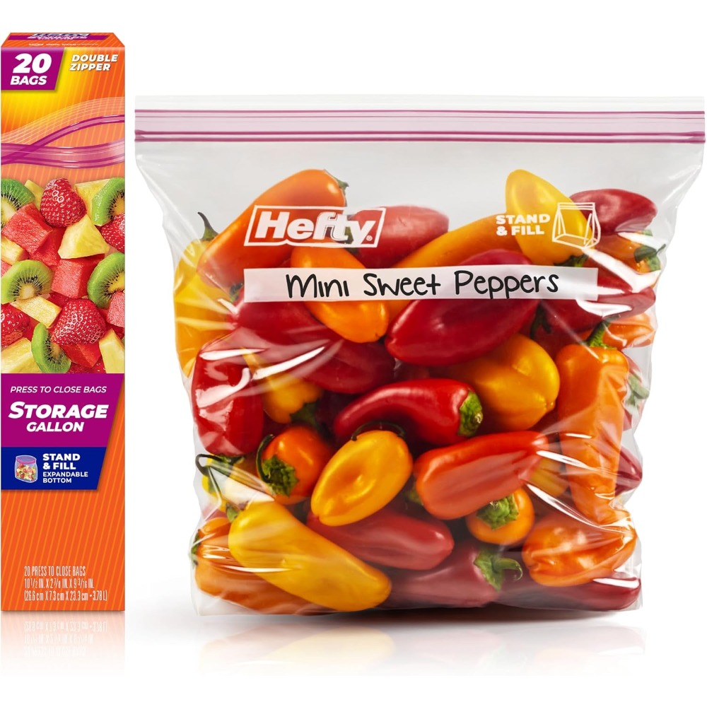 Food Storage Freezer - Пакеты для хранения продуктов с застежкой-молнией,