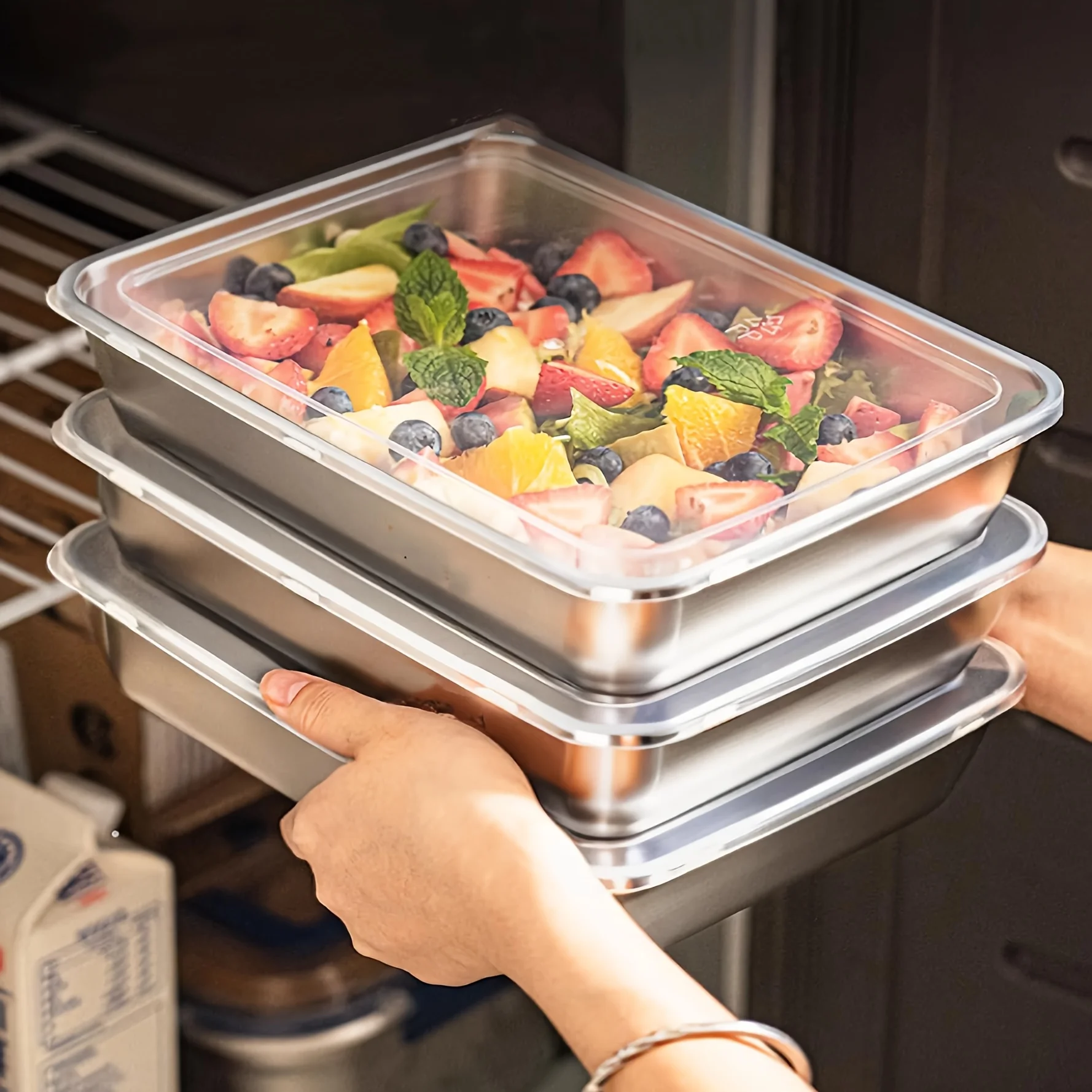 Food Storage Warehouse - Набор из 3 контейнеров для еды