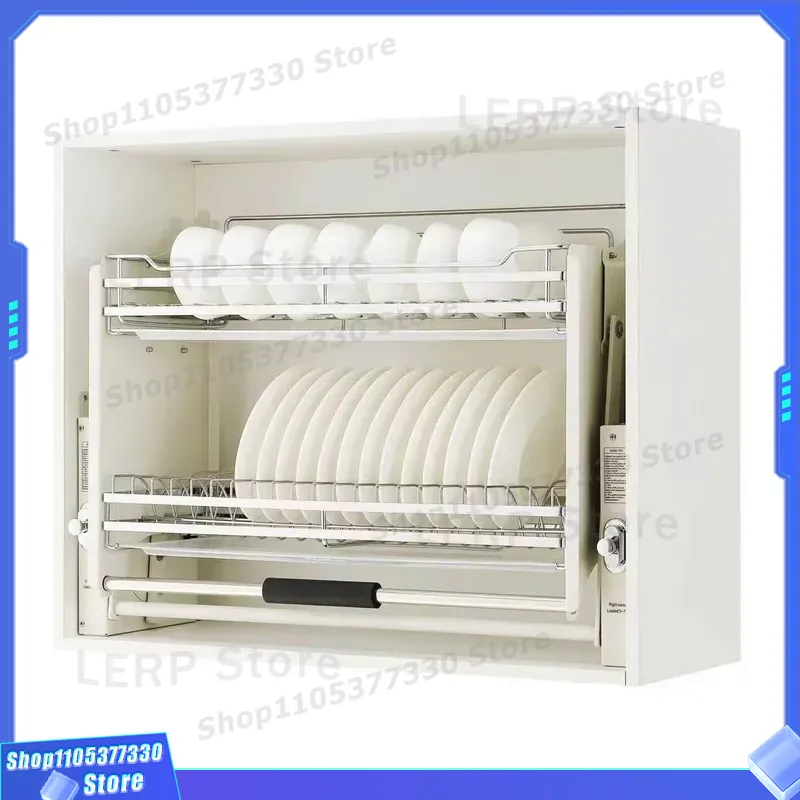 Food Storage Without Pantry - Выдвижная корзина-органайзер из нержавеющей стали для