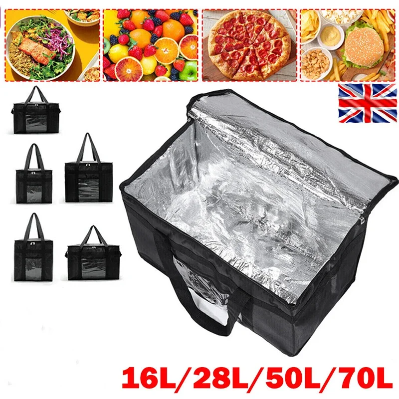 Food Storage Hiking - Изолированная термосумка 16л-70л, большая сумка-холодильник для