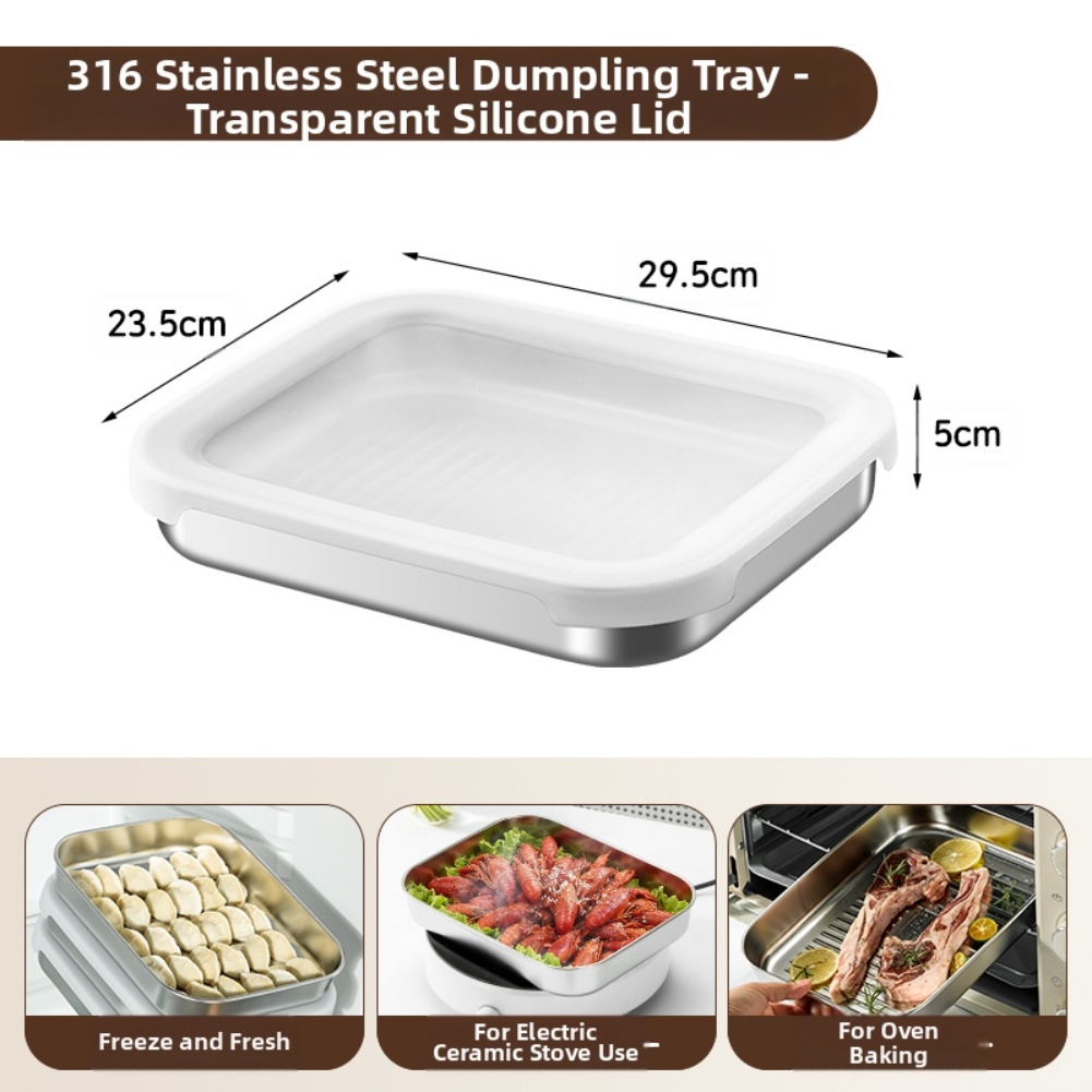 Food Storage Square Containers - Контейнер для хранения продуктов из нержавеющей