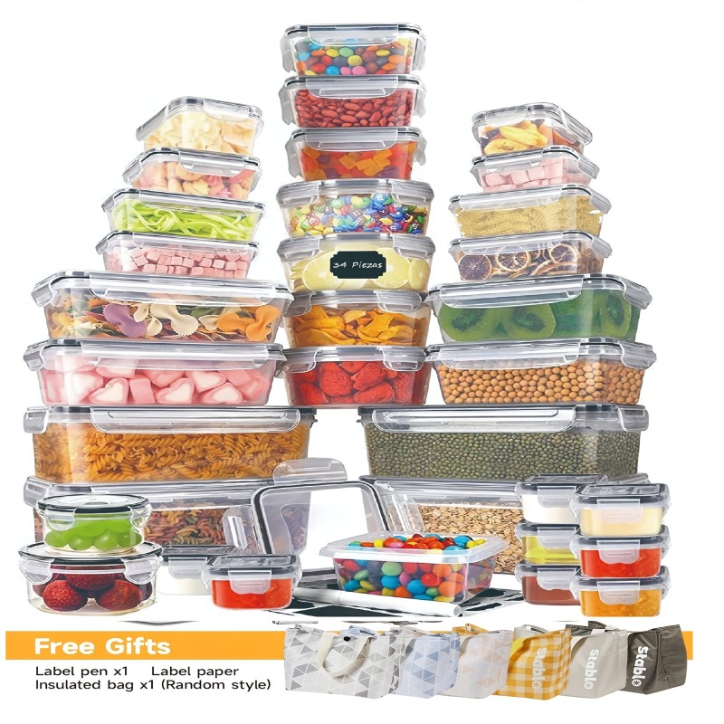 Food Storage Warehouse - Набор для хранения продуктов из 48