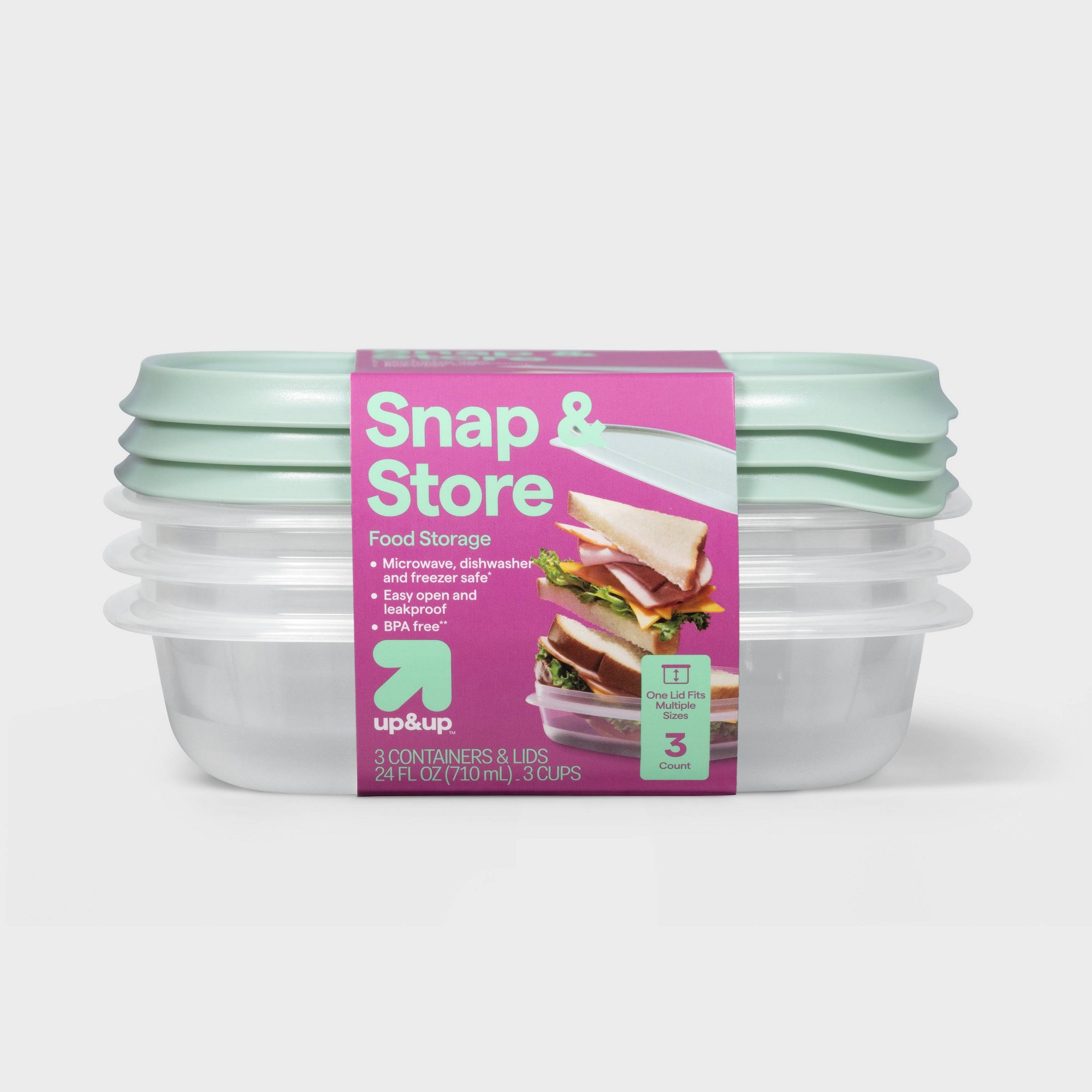Food Storage Square Containers - Квадратные контейнеры для хранения продуктов объемом