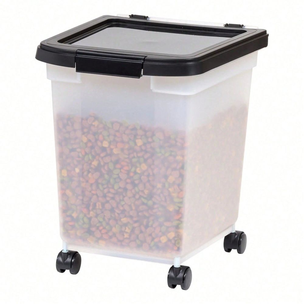 Food Storage No Plastic - Прозрачное пластиковое ведро для хранения с