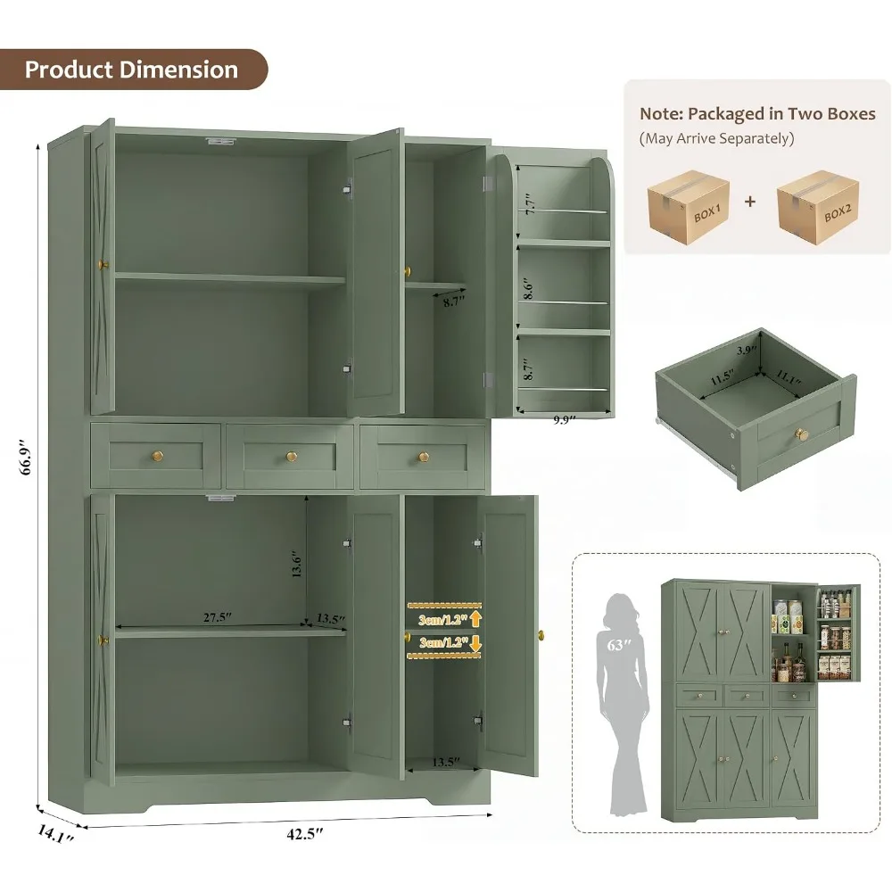 Кухонный шкаф-панилерия HOSTAC – обзор и цена Food Storage Without Pantry