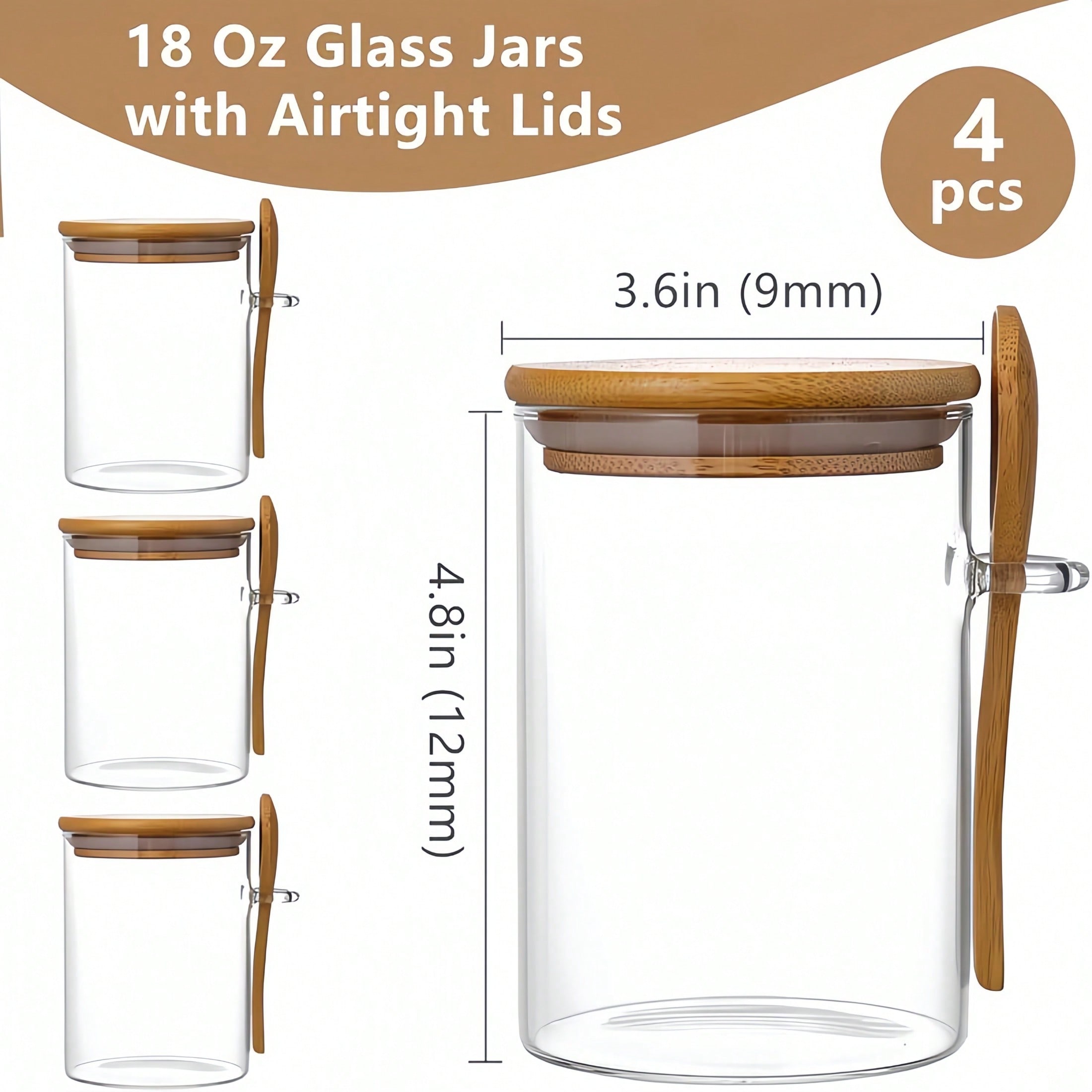 Набор для хранения из 4 предме – обзор и цена Food Storage Jar Set