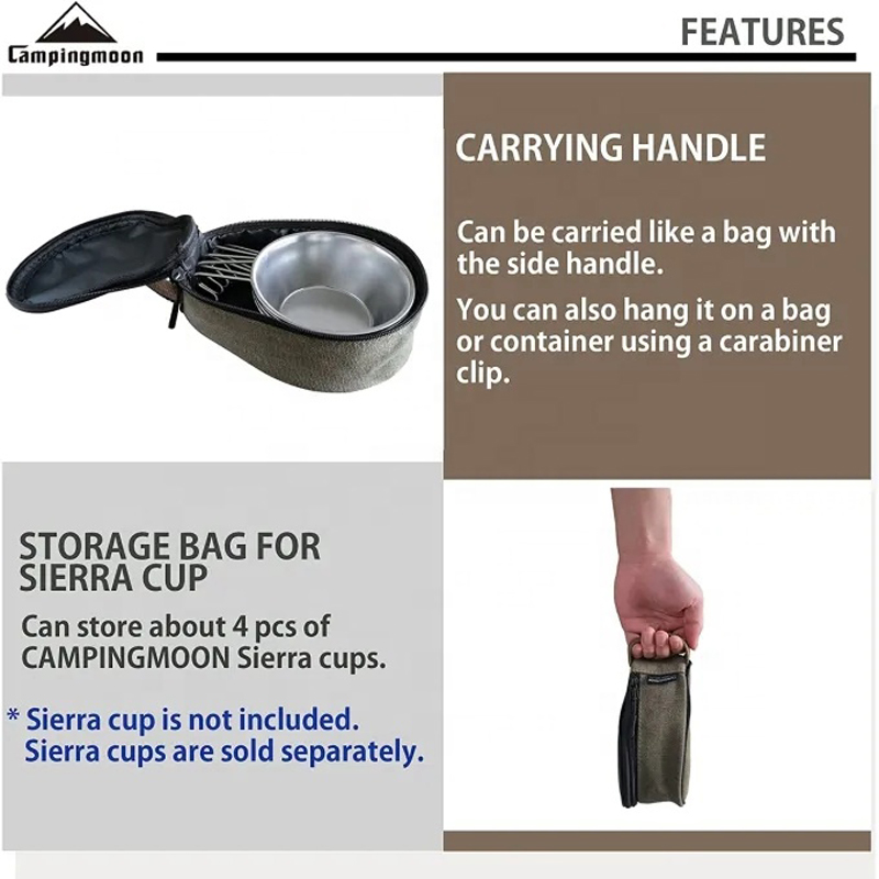 CAMPINGMOON S220-B Холщовая ми – обзор и цена Food Storage Hiking