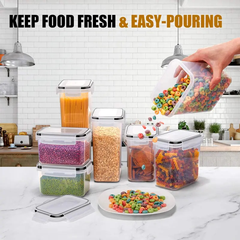 Набор из 7 контейнеров для хра – обзор и цена Food Storage Jar Set