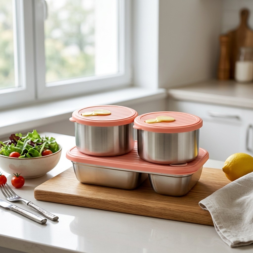 Набор ланч-боксов из нержавеющ – обзор и цена Food Storage Jar Set