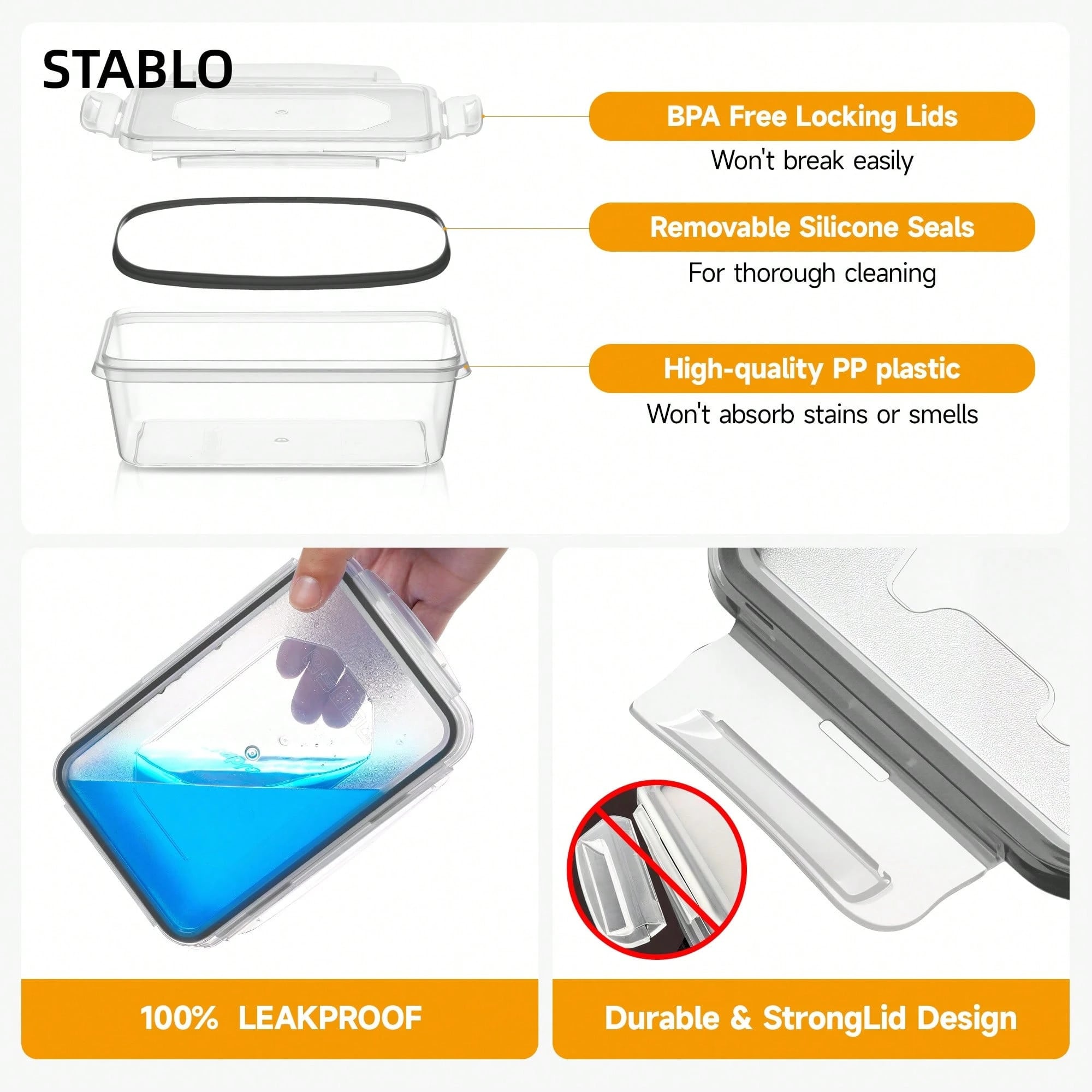 12 пластиковых герметичных кон – обзор и цена Food Storage Freezer