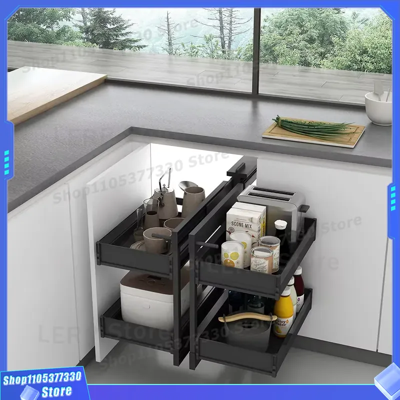 Выдвижная корзина-органайзер д – обзор и цена Food Storage Without Pantry