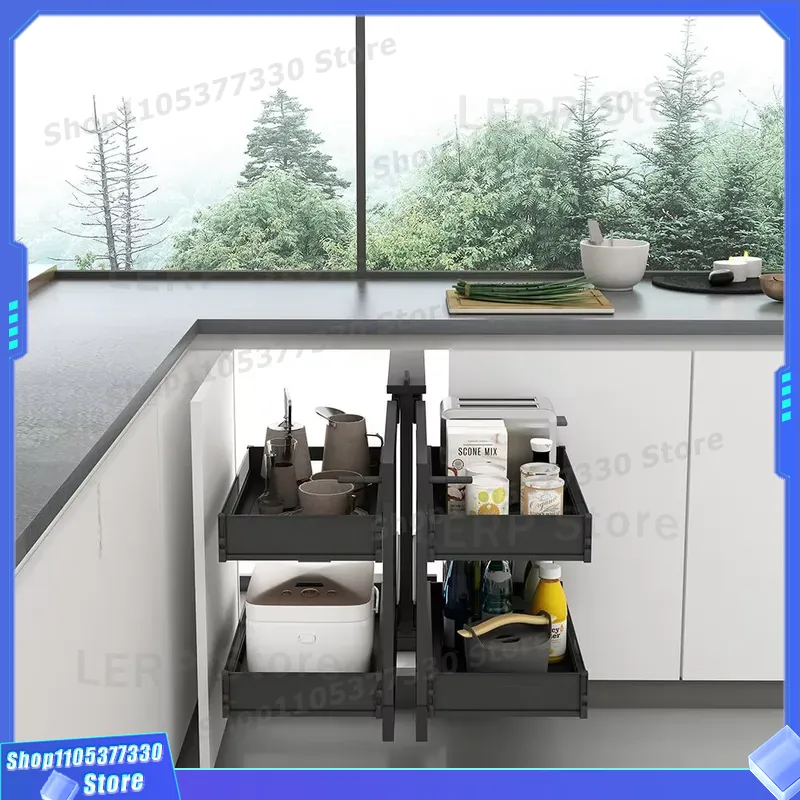 Выдвижная корзина-органайзер д – обзор и цена Food Storage Without Pantry
