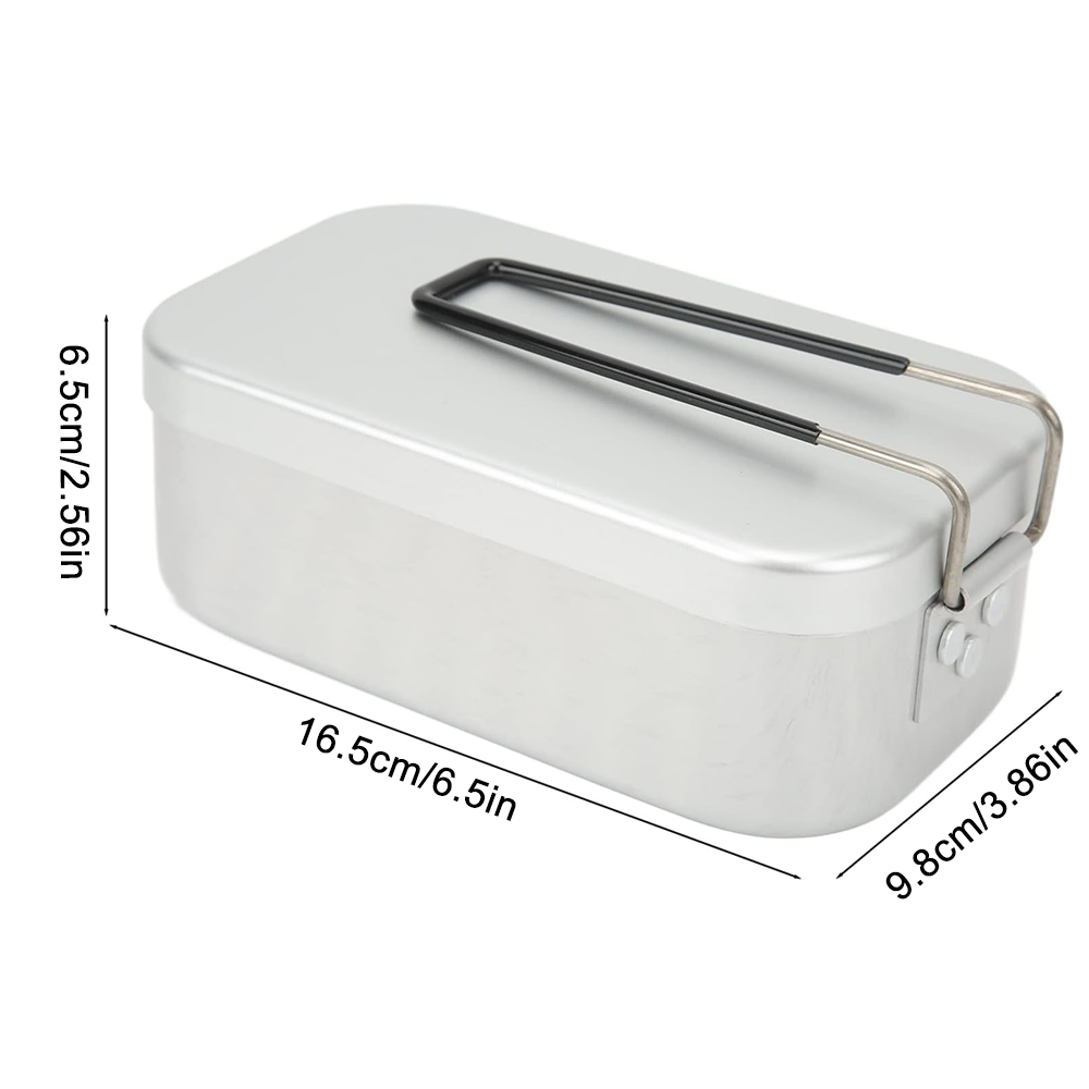 800 мл алюминиевые ланч-боксы, – обзор и цена Food Storage Hiking