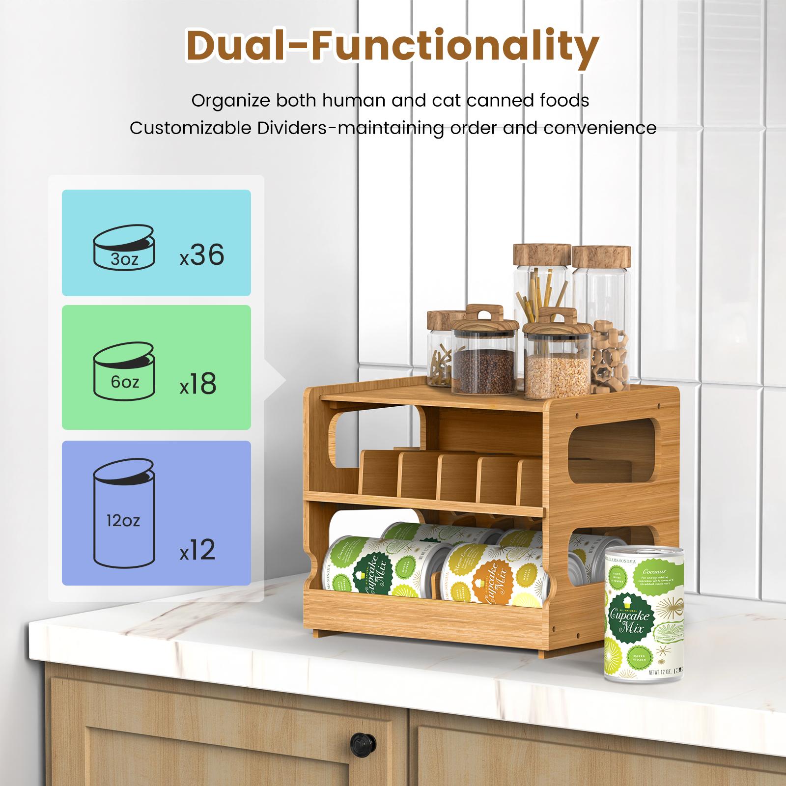 Двухуровневая штабелируемая ба – обзор и цена Food Storage Without Pantry
