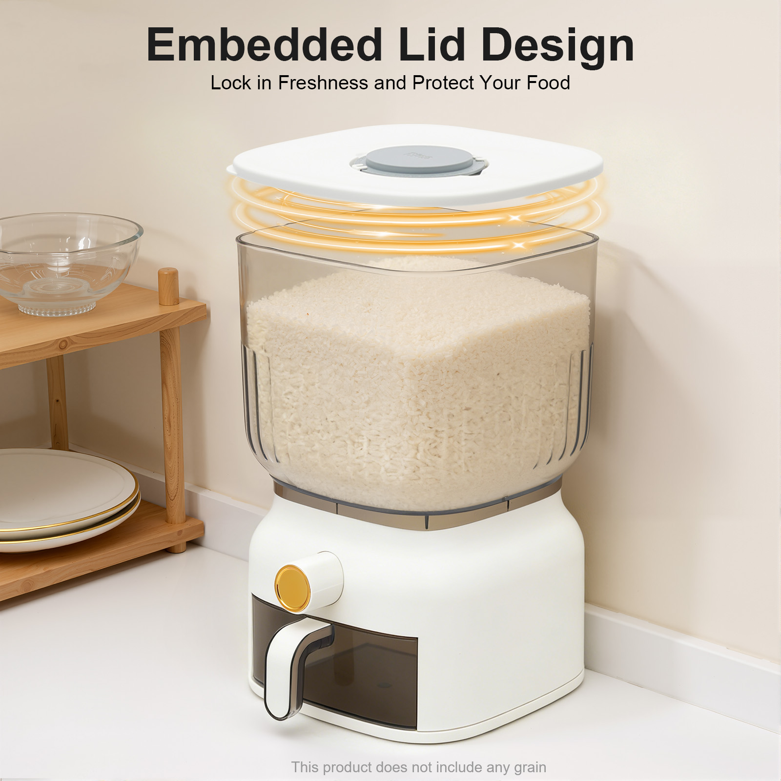Квадратный контейнер для хране – обзор и цена Food Storage Without Pantry