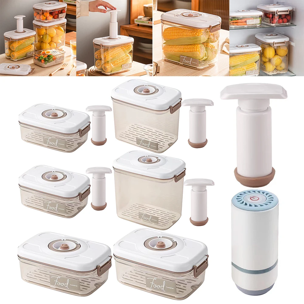 Вакуумный ящик для хранения пр – обзор и цена Food Storage Vacuum Pump