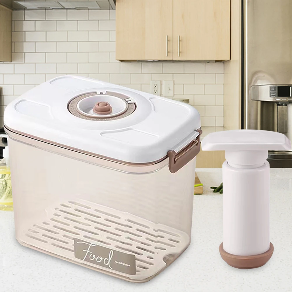 Вакуумный ящик для хранения пр – обзор и цена Food Storage Vacuum Pump