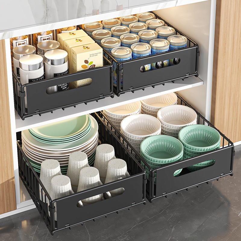 Выдвижная корзина для хранения – обзор и цена Food Storage Without Pantry