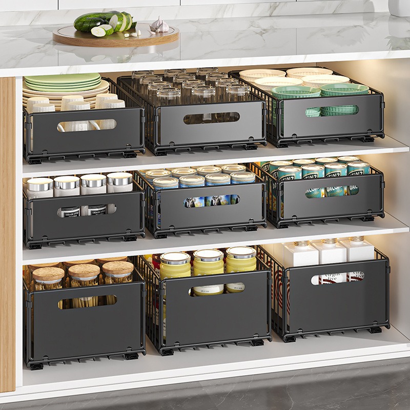 Выдвижная корзина для хранения – обзор и цена Food Storage Without Pantry