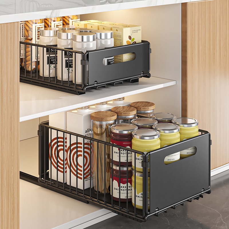 Выдвижная корзина для хранения – обзор и цена Food Storage Without Pantry