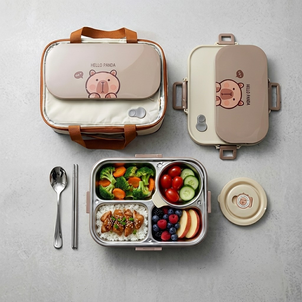 Набор ланч-боксов из нержавеющ – обзор и цена Food Storage Jar Set