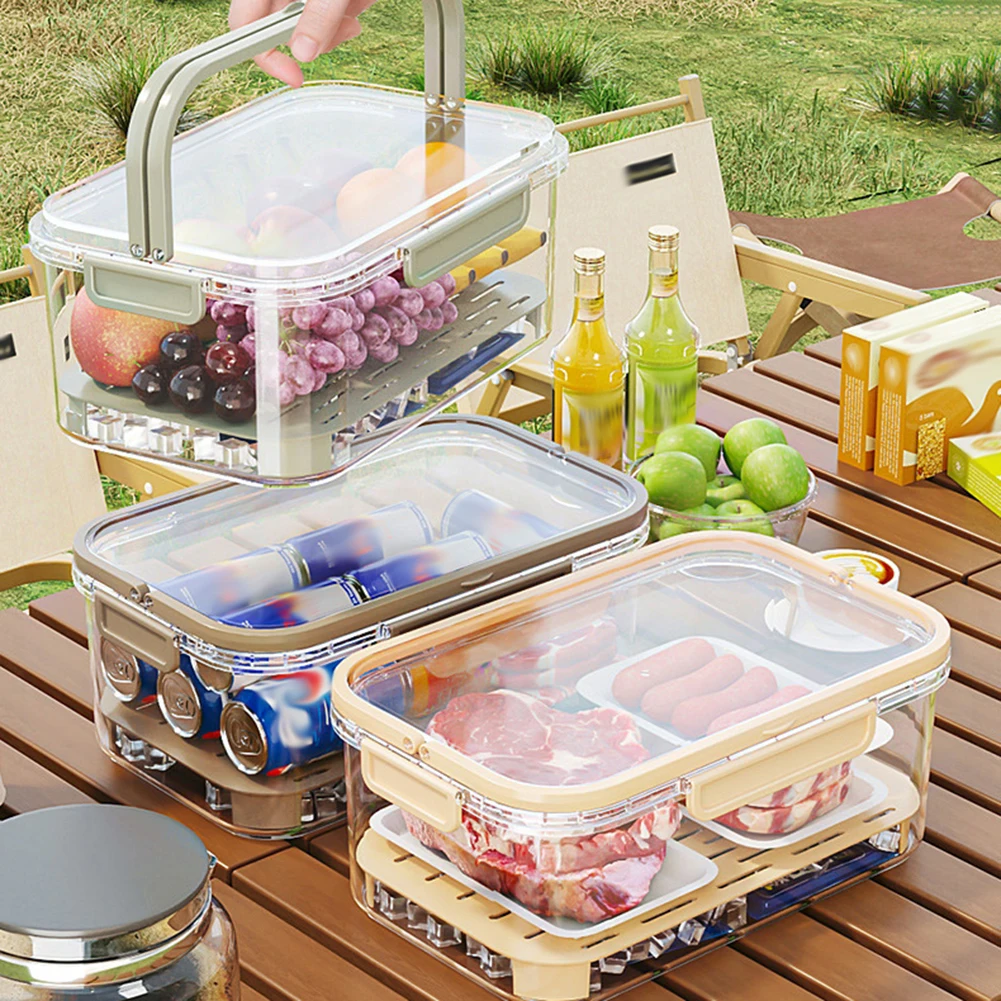 Портативный контейнер для хран – обзор и цена Food Storage Square Containers