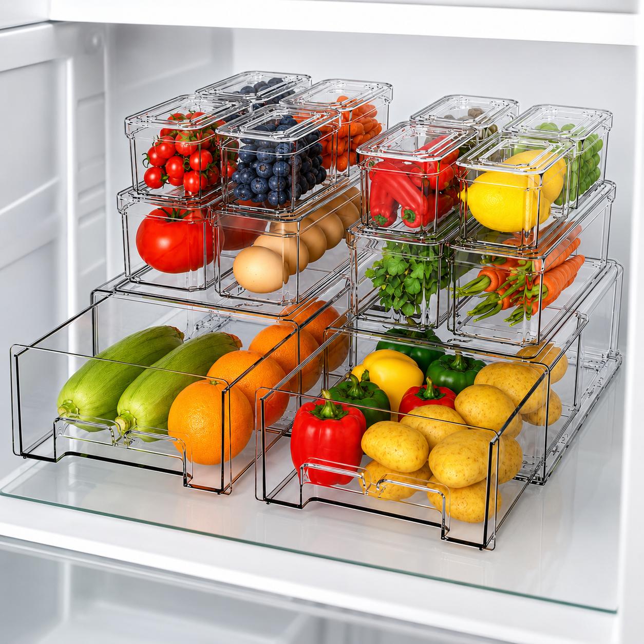 Складные контейнеры-органайзер – обзор и цена Food Storage Without Pantry
