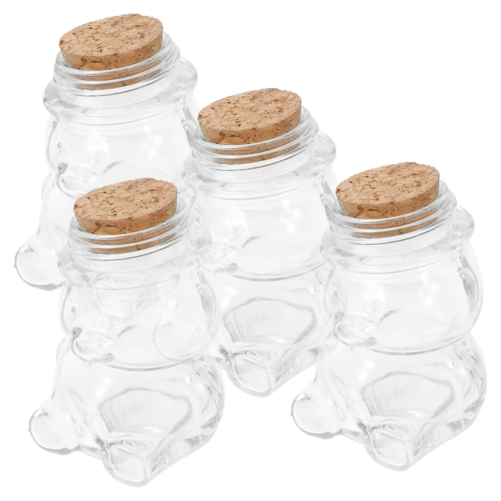 Набор из 4 стеклянных банок дл – обзор и цена Food Storage Jar Set