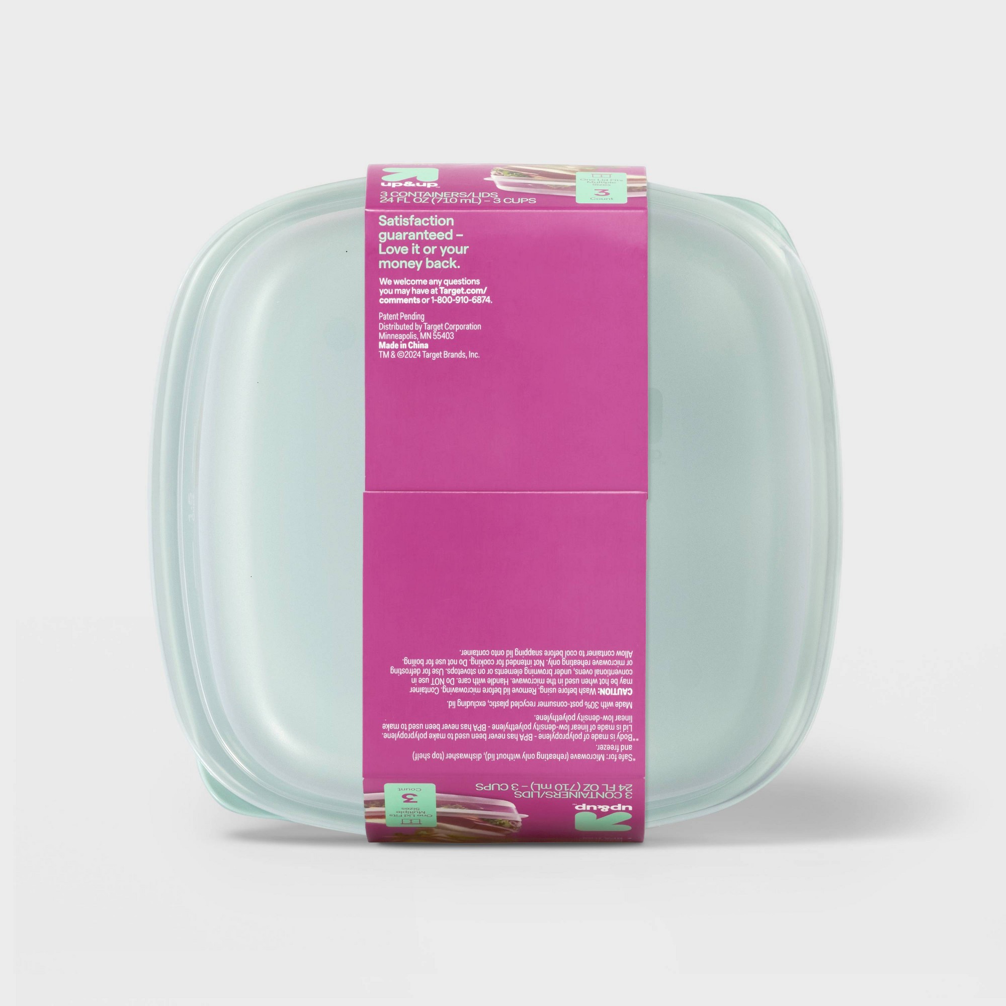 Квадратные контейнеры для хран – обзор и цена Food Storage Square Containers