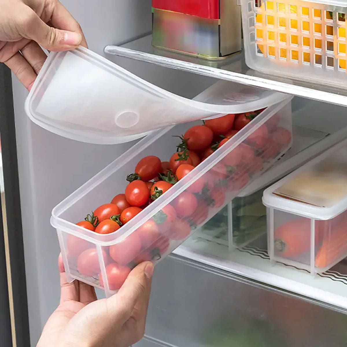 1 пластиковый прозрачный конте – обзор и цена Food Storage Square Containers
