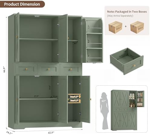 Кухонный шкаф-панилер в стиле  – обзор и цена Food Storage Without Pantry